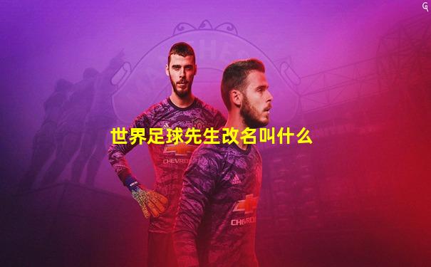 世界足球先生改名叫什么