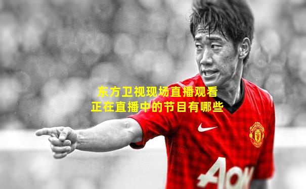 东方卫视现场直播观看正在直播中的节目有哪些