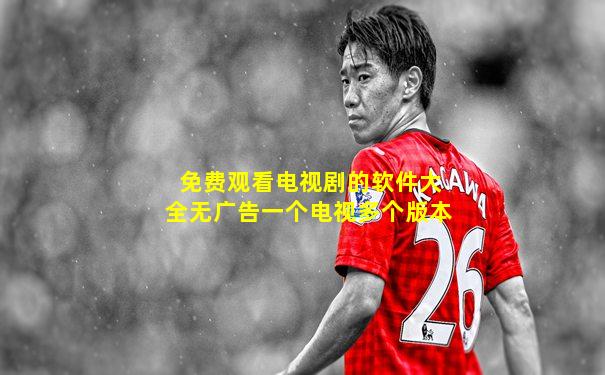 免费观看电视剧的软件大全无广告一个电视多个版本